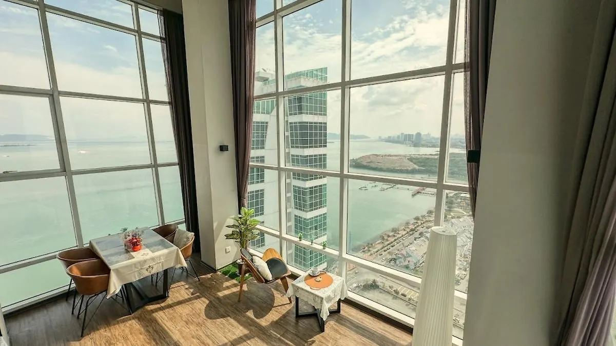 Penang Oceanview Loft Appartement George Town